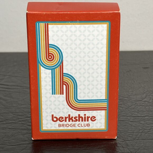 Warren Buffett Bridge Club Playing Cards Berkshire Hathaway Exclusive Munger Y2K